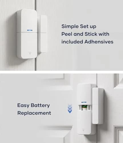 tolviviov WiFi Home Security System 12-Piece Wireless Alarm Kit with Hub | Smart Home Security System thumbnail 4