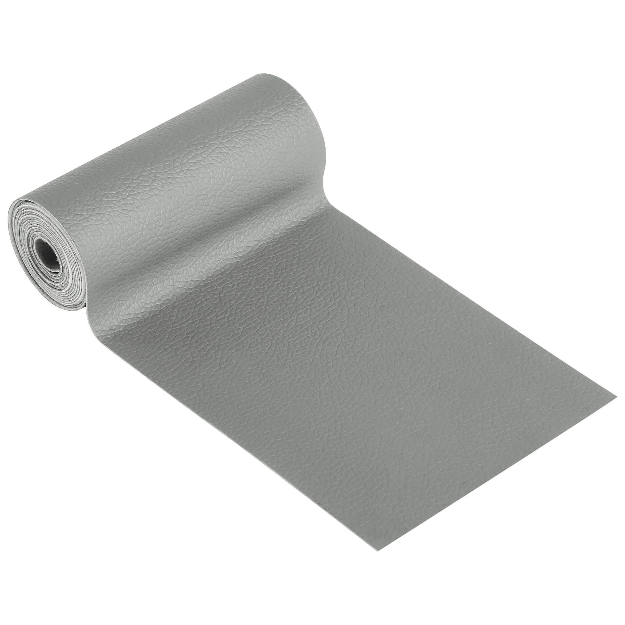 YAFLC Grey Self-Adhesive Leather Repair Patch 10cm x 160cm (4" x 63") | Strong PU Leather Tape for Furniture & Auto - view 7