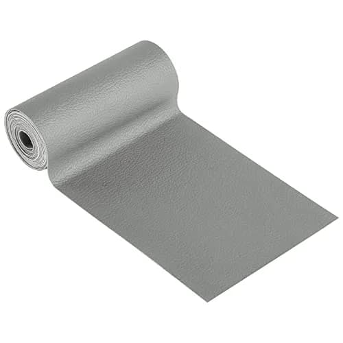 YAFLC Grey Self-Adhesive Leather Repair Patch 10cm x 160cm (4" x 63") | Strong PU Leather Tape for Furniture & Auto thumbnail 7