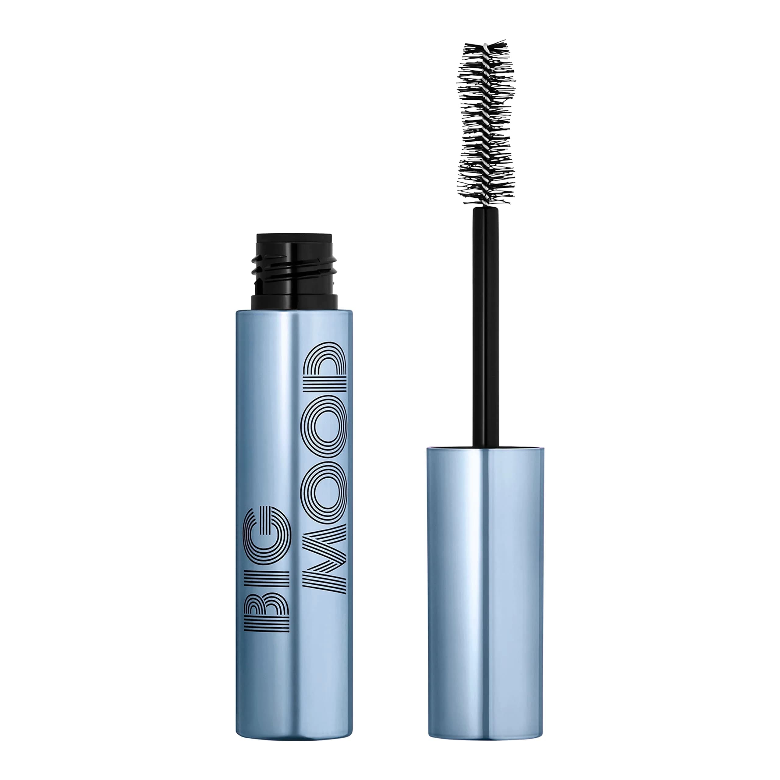 e.l.f. Big Mood Waterproof Mascara, 10ml (0.30 fl Oz) | Bold, Lifted, Voluminous Lashes — Black - Waterproof