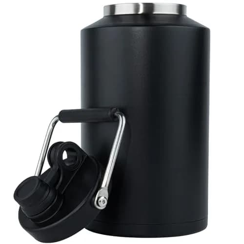 Kerilyn 128oz (3785ml) Insulated Gallon Jug with Handle | Keeps Drinks Cold 48 Hrs, Hot 24 Hrs thumbnail 1