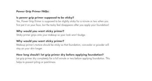 e.l.f. Power Grip Primer - Gel-Based Hydrating Face Primer 25ml (0.811 Fl Oz) for Dry, Oily & Combo Skin | Grips Makeup thumbnail 7