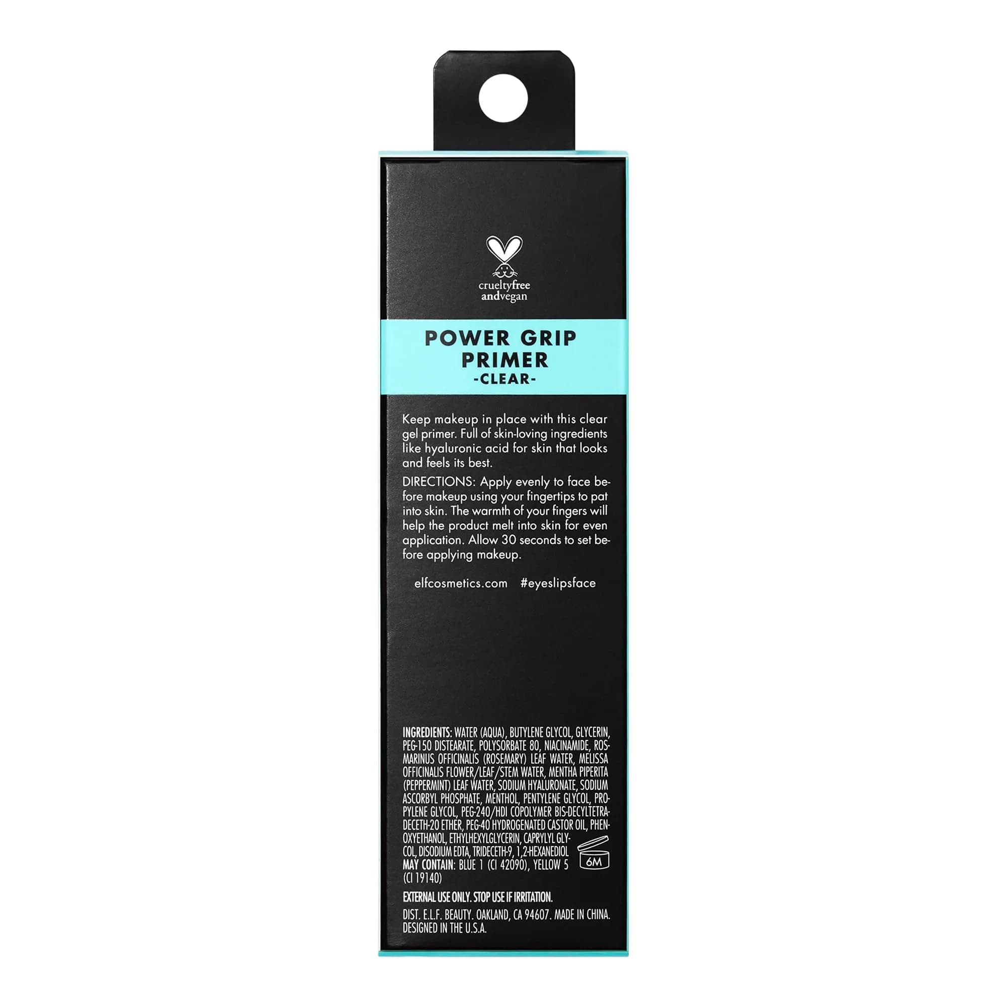 e.l.f. Power Grip Primer - Gel-Based Hydrating Face Primer 25ml (0.811 Fl Oz) for Dry, Oily & Combo Skin | Grips Makeup - view 8
