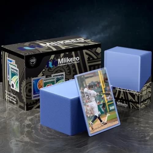 Mlikero 200 Card Sleeves Hard Plastic, 3"X4" Baseball Card Protector | Max Protection Card Sleeves thumbnail 7