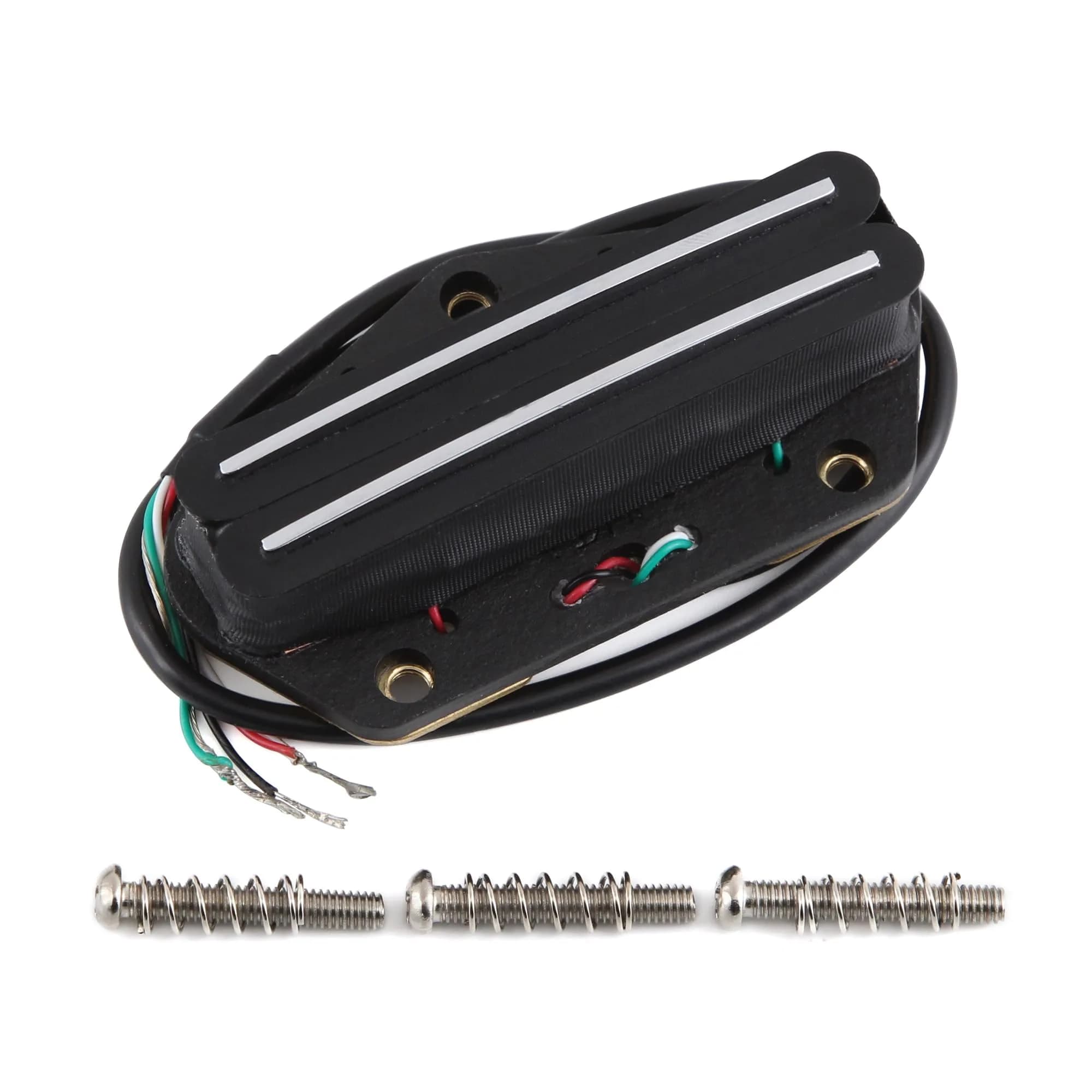 FLEOR Alnico 5 Dual Rail Humbucker Bridge Pickup 12-13K | Hot Rails for TL Style Electric Guitars - main product image