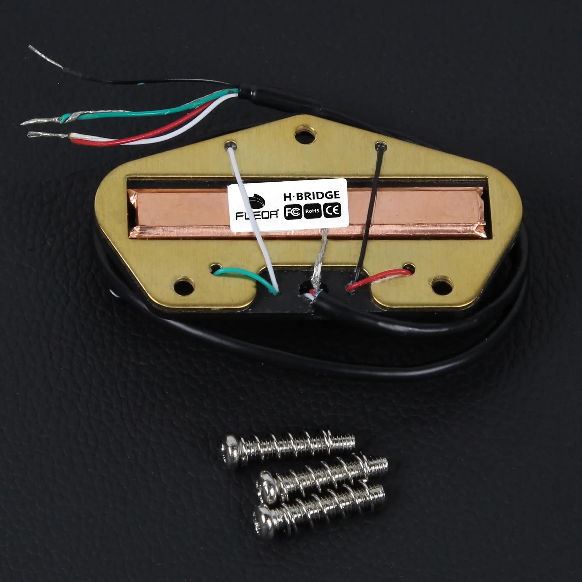FLEOR Alnico 5 Dual Rail Humbucker Bridge Pickup 12-13K | Hot Rails for TL Style Electric Guitars - view 5