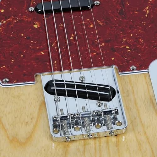 FLEOR Alnico 5 Dual Rail Humbucker Bridge Pickup 12-13K | Hot Rails for TL Style Electric Guitars thumbnail 3
