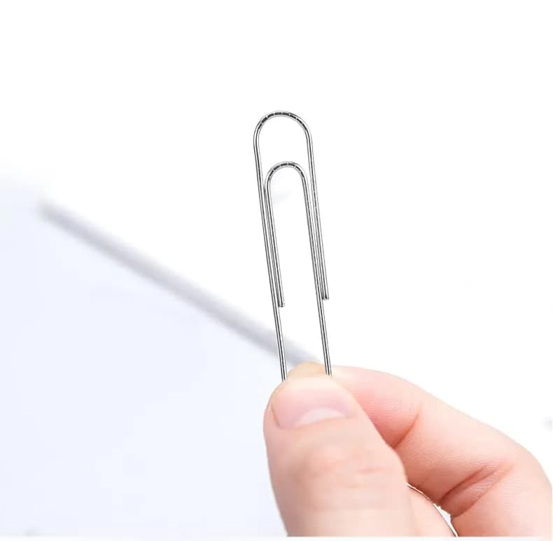 PAPERPAL Jumbo Non-Skid Paper Clips 50mm (2 Inch) 300 Count | Reliable Grip for Office & School - view 6