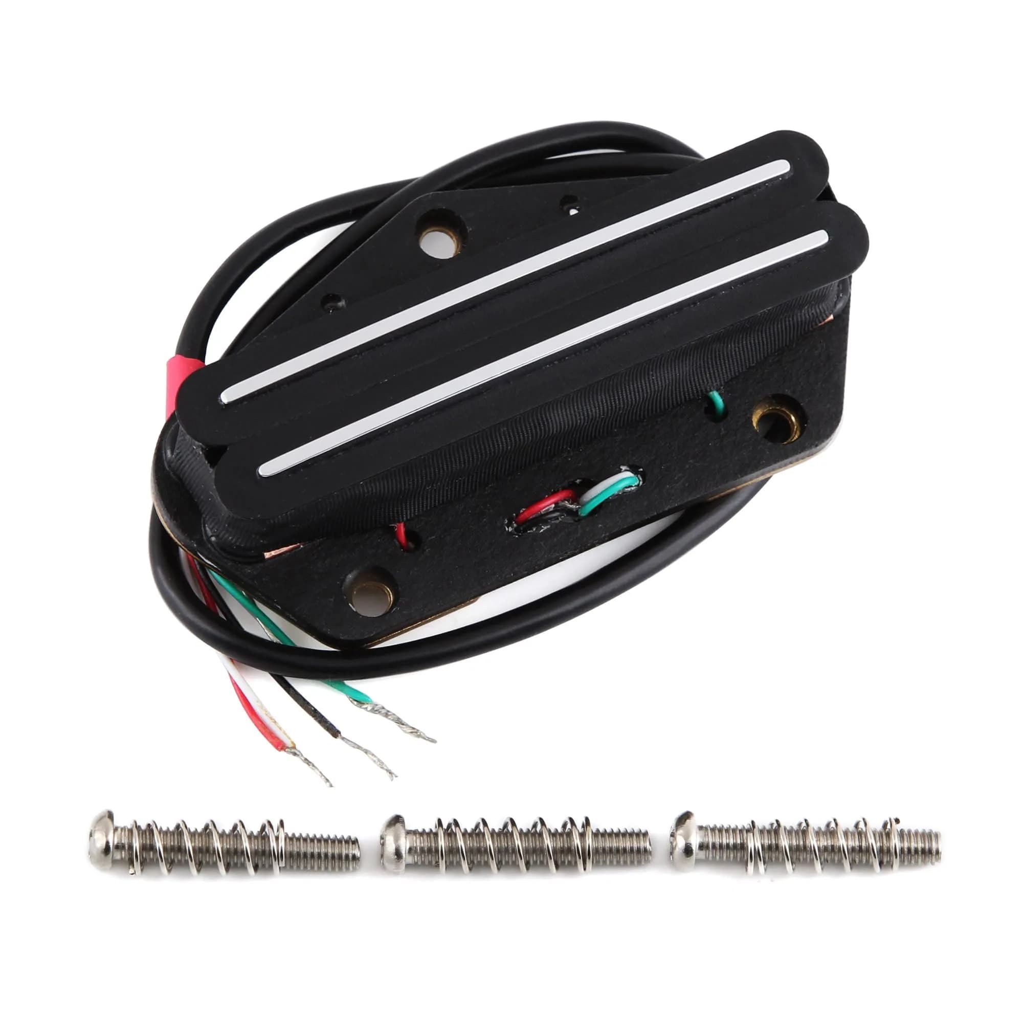FLEOR Alnico 5 Dual Rail Humbucker Bridge Pickup 6-7K | Hot Rails for TL Style Electric Guitars - main product image