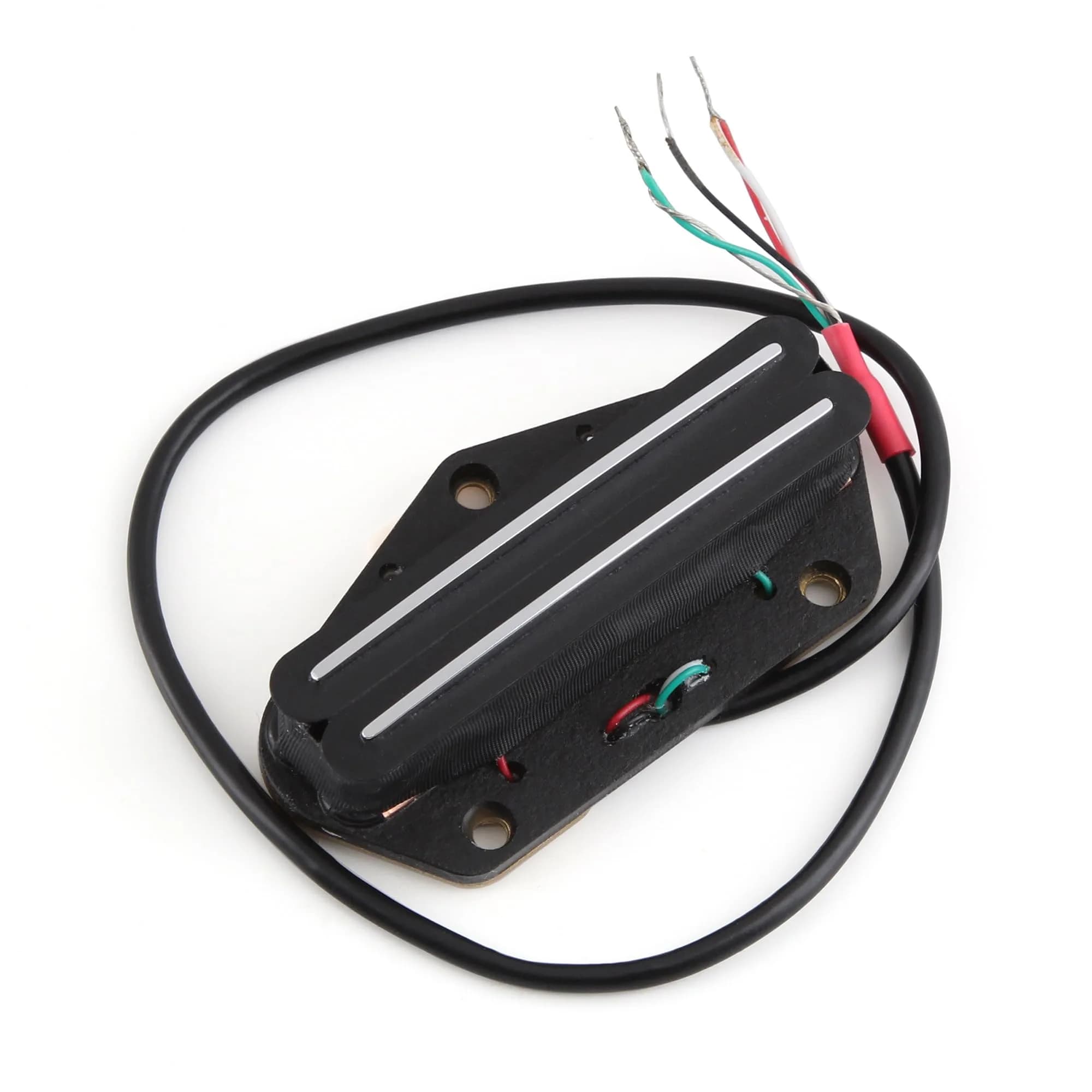 FLEOR Alnico 5 Dual Rail Humbucker Bridge Pickup 6-7K | Hot Rails for TL Style Electric Guitars - view 6