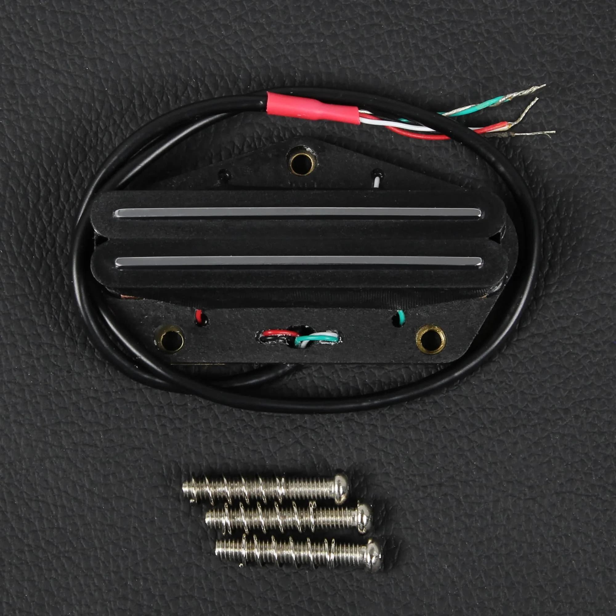 FLEOR Alnico 5 Dual Rail Humbucker Bridge Pickup 6-7K | Hot Rails for TL Style Electric Guitars - view 4