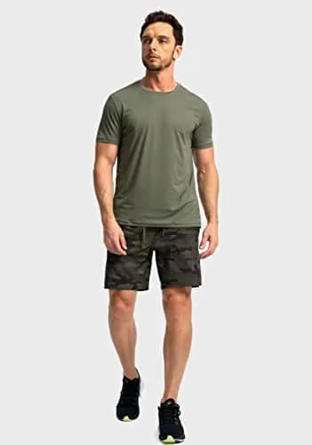 Soothfeel Men's Workout Athletic Shorts with 3 Pockets 7" Inseam | Lightweight, Quick-Drying, Multi-Sport Fit thumbnail 7