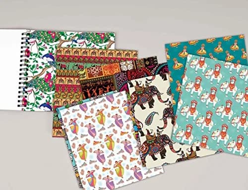 Inkdotpot Asian Indian Theme Scrapbook Paper Pad 6x6 Inch (25 Sheets) | Acid-Free Decorative Cardstock for Crafts thumbnail 8