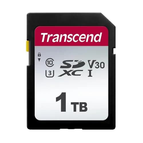 Transcend 1TB SDXC SD Card UHS-I U3 V30 4K UHD & Full HD | High-Speed Memory Card for DSLR & Trail Cameras thumbnail 1
