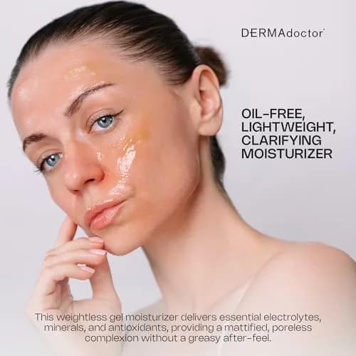 DERMAdoctor Picture Porefect Oil Free Moisturizer 1.69 oz | Copper Peptides for Oily Skin thumbnail 4