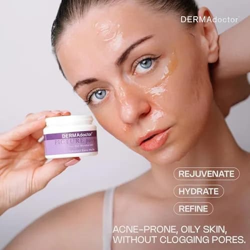DERMAdoctor Picture Porefect Oil Free Moisturizer 1.69 oz | Copper Peptides for Oily Skin thumbnail 2