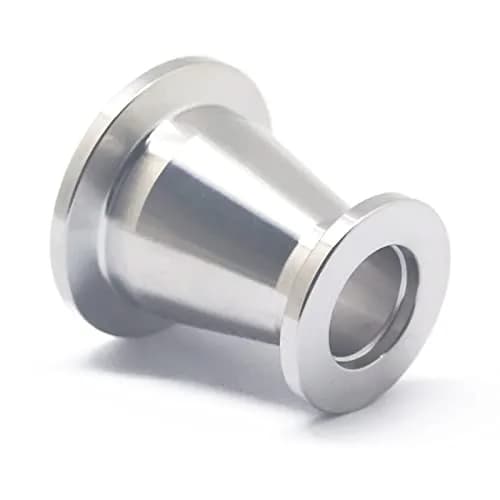 QMINOX SS304 Vacuum Conical Reducer KF adaptor fittings KF-25 to KF-16 | Stainless Steel Vacuum Fitting with KF25 to KF16 Flange thumbnail 5