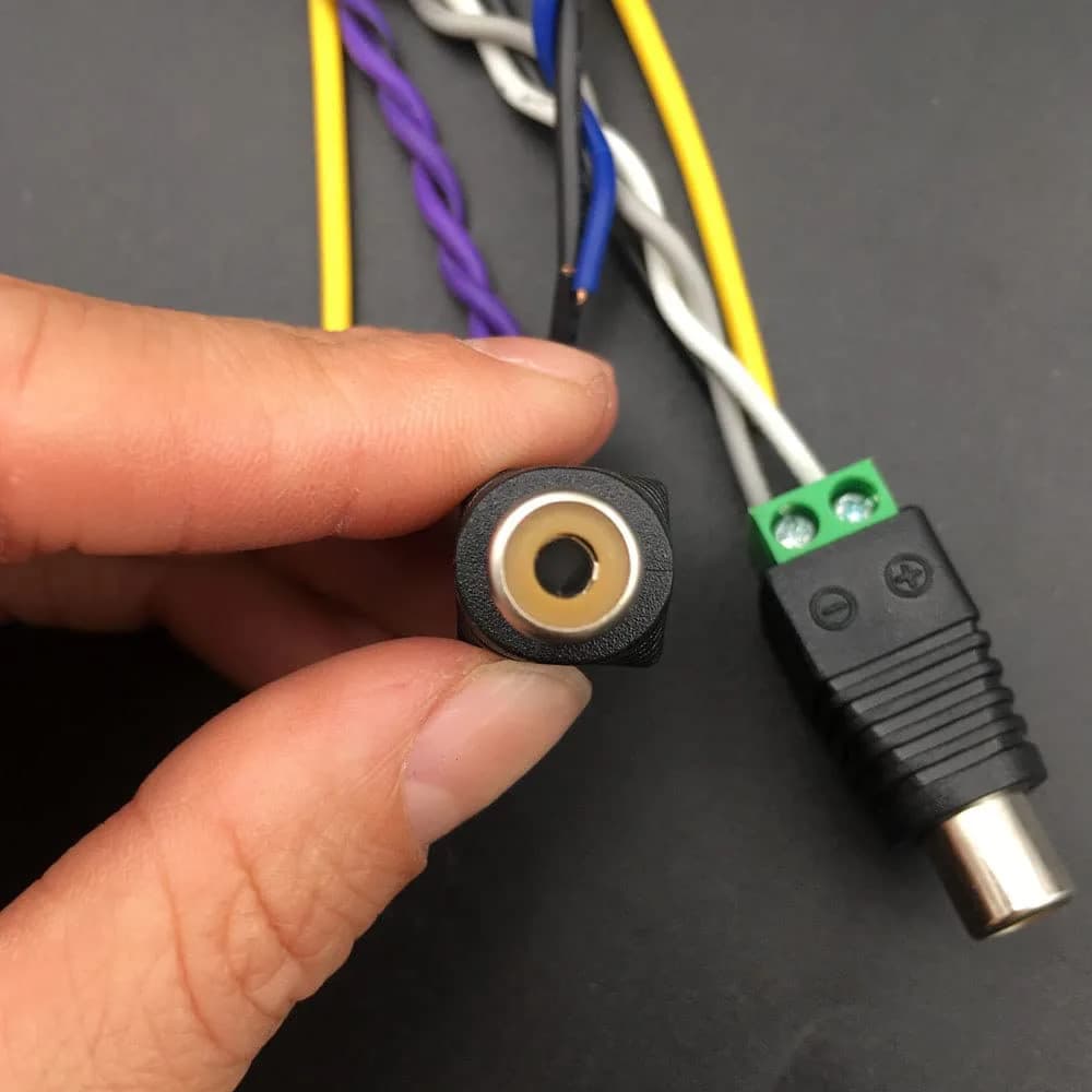LIZAPUS 10-Pin Power Harness Plug with RCA 15cm (5.9 inches) | Compatible with Pioneer Subwoofers - view 5