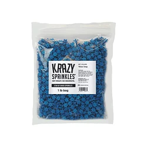 Bakell Krazy Sprinkles Edible Shapes 1LB | Food-Grade, Kosher Certified Cake Decorations thumbnail 1