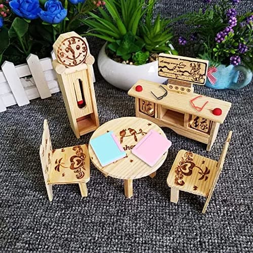 TBoxBo Miniature Dollhouse Accessories 30 Pcs | 1:12 Scale Mini Digital Decor thumbnail 6