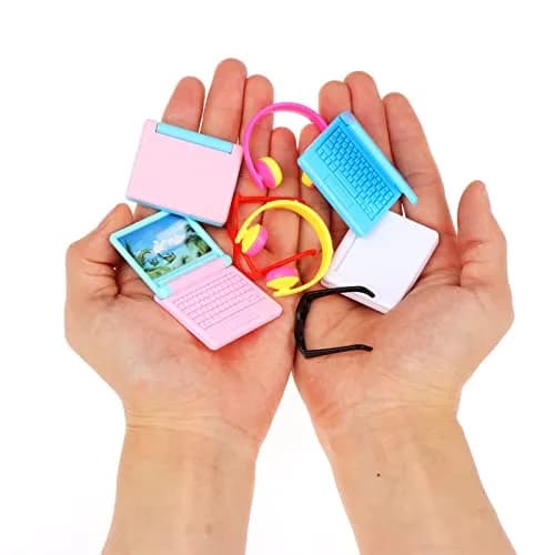 TBoxBo Miniature Dollhouse Accessories 30 Pcs | 1:12 Scale Mini Digital Decor thumbnail 2