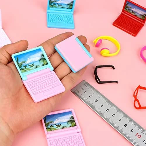 TBoxBo Miniature Dollhouse Accessories 30 Pcs | 1:12 Scale Mini Digital Decor thumbnail 3