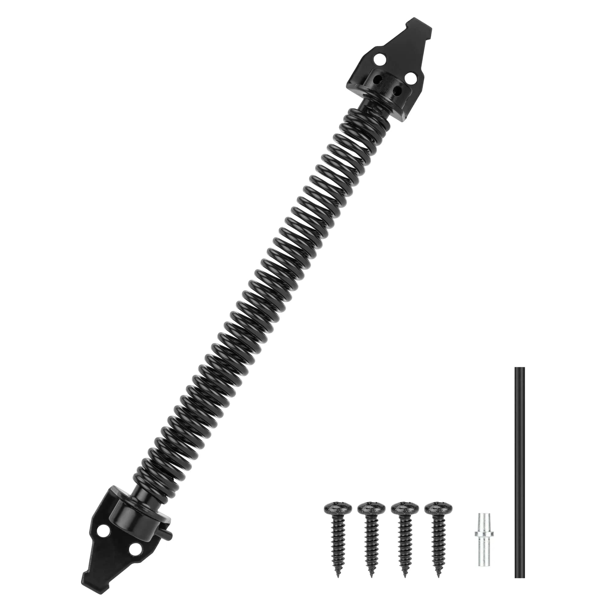 SANKINS 14" Gate Spring Self Closing, Adjustable Spring Gate Closer, 1pcs | Heavy Duty Outdoor Hardware