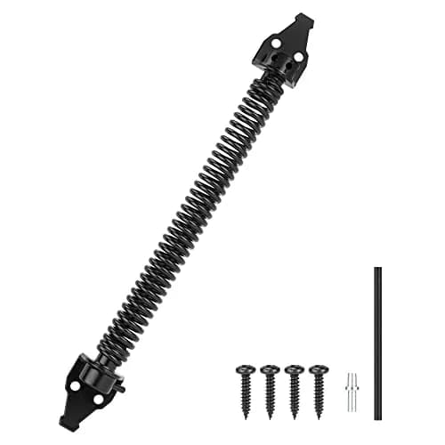 SANKINS 14" Gate Spring Self Closing, Adjustable Spring Gate Closer, 1pcs | Heavy Duty Outdoor Hardware thumbnail 1