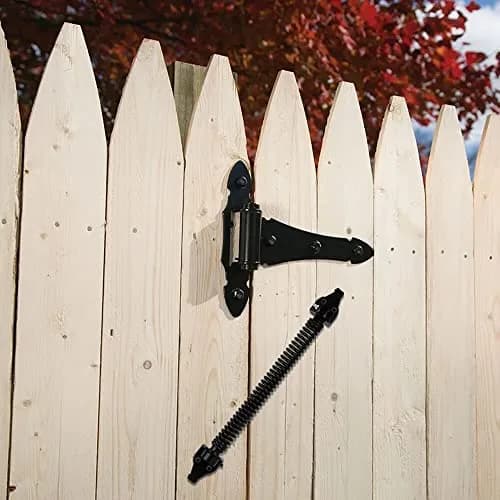 SANKINS 14" Gate Spring Self Closing, Adjustable Spring Gate Closer, 1pcs | Heavy Duty Outdoor Hardware thumbnail 6