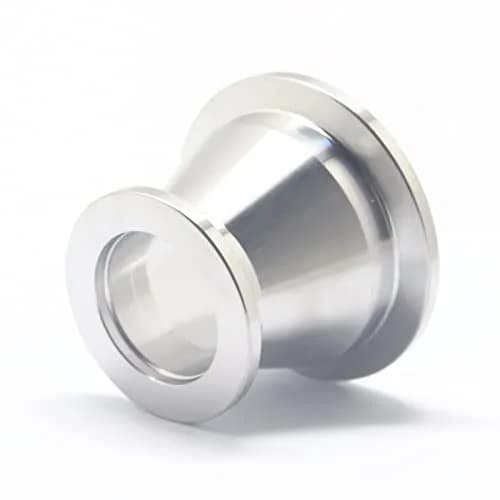 QMINOX SS304 Vacuum Conical Reducer KF adaptor fittings KF-40 to KF-25 | Stainless Steel Vacuum Fitting thumbnail 4