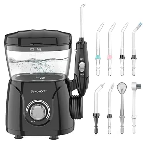Sawgmore Water Dental Flosser 600ML Electric Oral Irrigator | Deep Clean & Gums Care thumbnail 1