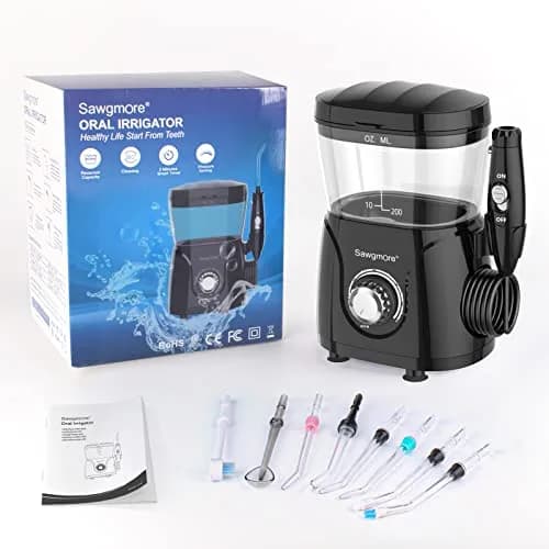 Sawgmore Water Dental Flosser 600ML Electric Oral Irrigator | Deep Clean & Gums Care thumbnail 8