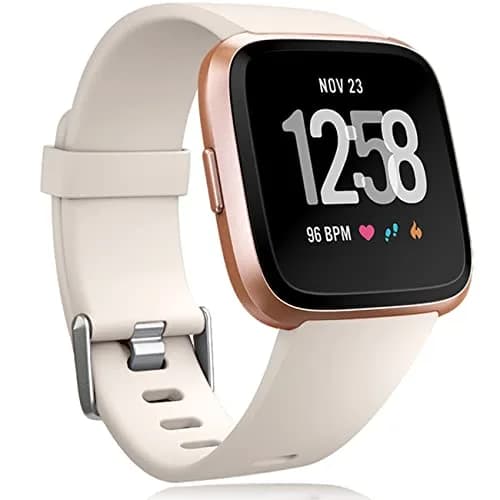Wepro Sport Bands Compatible with Fitbit Versa 2, Soft Elastomer, Sweat-Resistant, Small & Large Sizes, Unisex thumbnail 1