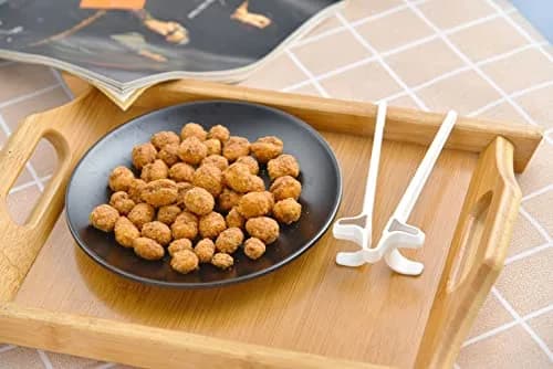Melostu Finger Chopsticks for Gamers 2pcs | Food-Grade ABS Snack Clips for Gaming & Snacks thumbnail 7