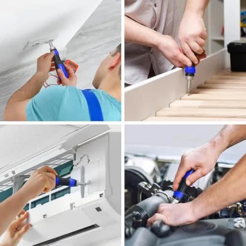 Sharden 13-in-1 Ratcheting Screwdriver Set | Multi Bit, Compact & Durable, Ideal for Professionals & Home Use thumbnail 7