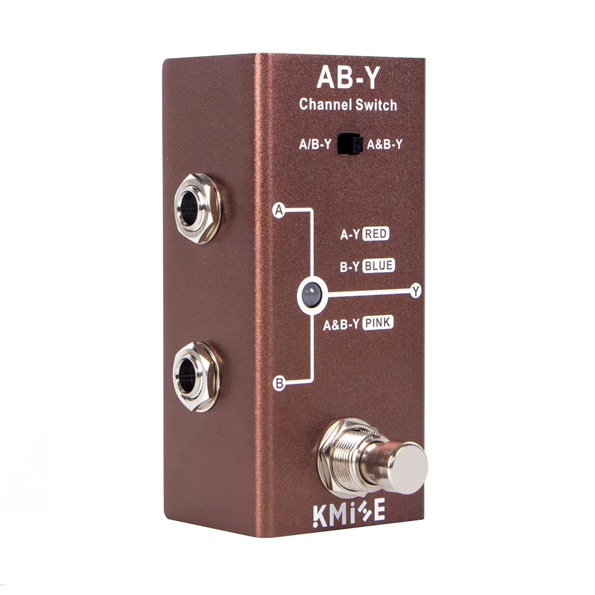lotmusic ABY Electric Guitar Effects Pedal True Bypass Mini Stompbox | Analog Chorus for Signal Switching