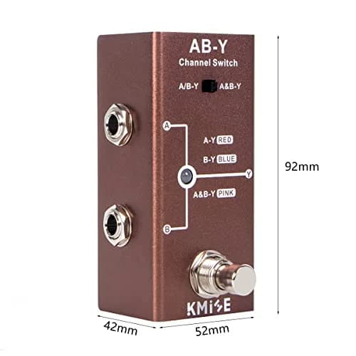 lotmusic ABY Electric Guitar Effects Pedal True Bypass Mini Stompbox | Analog Chorus for Signal Switching thumbnail 8