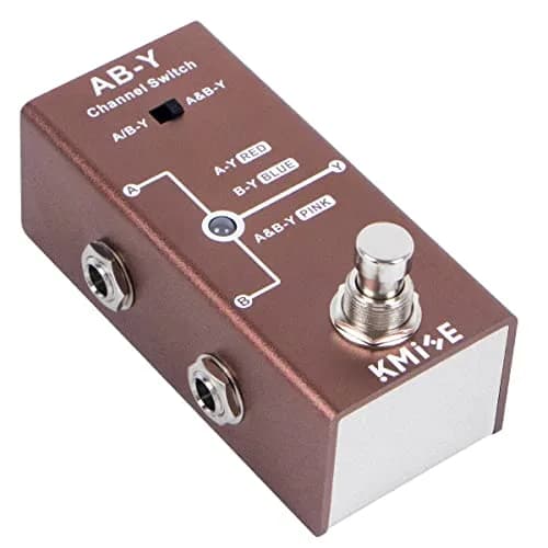 lotmusic ABY Electric Guitar Effects Pedal True Bypass Mini Stompbox | Analog Chorus for Signal Switching thumbnail 2
