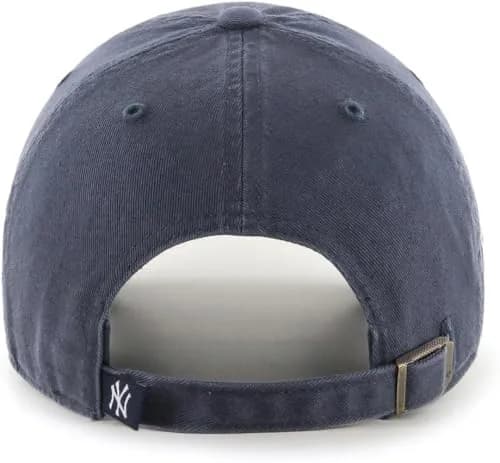 '47 MLB Vintage Navy Clean Up Adjustable Hat | Officially Licensed New York Yankees Cap (One Size) thumbnail 2