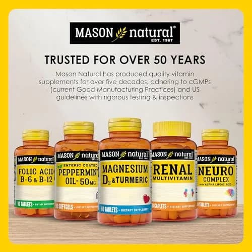 MASON NATURAL Omega-3 Fish Oil 1000mg | Supports Heart & Brain, 180 Softgels thumbnail 7