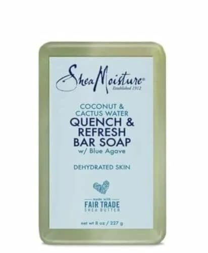 Shea Moisture Coconut & Cactus Water Quench & Refresh Bar Soap 227 g (8 oz) | Hydrating Body Cleanser thumbnail 1