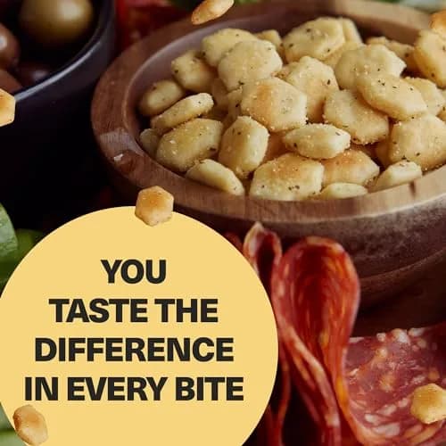 Wicked Mix Soup & Oyster Crackers - Saltine & Salted Flavored Mini Puffed 6oz Pack of 3 | American Flavors & Resealable Convenience thumbnail 7