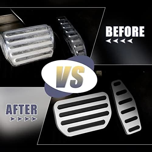 X AUTOHAUX Aluminum Alloy Brake Pedal Pad for Suzuki Jimny JB64W | Non-OEM Accessory thumbnail 3