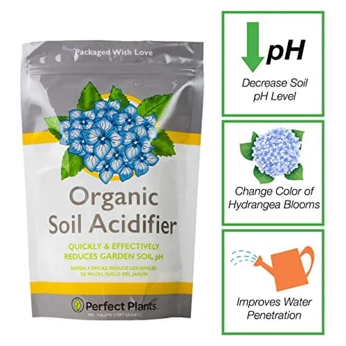 Perfect Plants Organic Soil Acidifier 2 qt | Elemental Sulfur Granules for pH Balance thumbnail 2