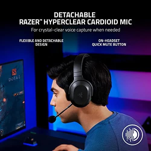 Razer Barracuda X Wireless Gaming & Mobile Headset | Versatile, Lightweight, 50 Hr Battery thumbnail 5
