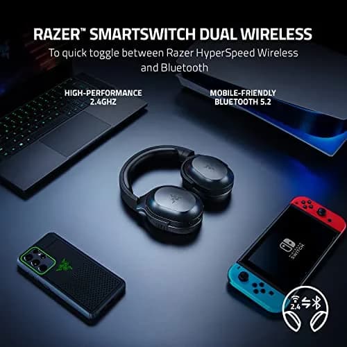 Razer Barracuda X Wireless Gaming & Mobile Headset | Versatile, Lightweight, 50 Hr Battery thumbnail 2