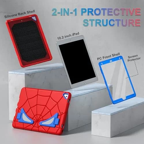 Nitupai iPad 9th/8th/7th Gen 10.2 inch Rugged Case | Shockproof & Double Kickstand thumbnail 4