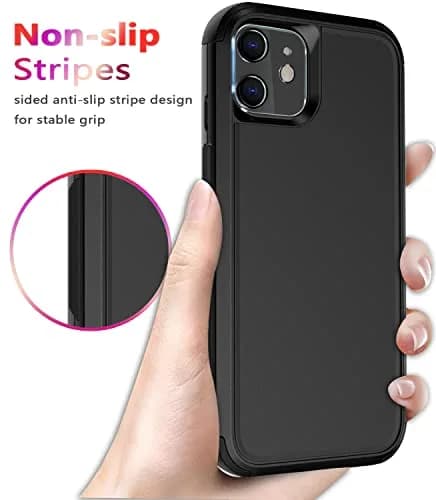 Diverbox Heavy Duty Shockproof iPhone 11 Case with Tempered Glass Screen Protector | Drop & Dust Resistant thumbnail 5