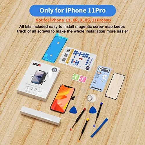 EFAITHFIX iPhone 11 Pro Screen Replacement LCD 14.7 cm (5.8 Inch) | FHD Incell Display with 3D Touch thumbnail 8