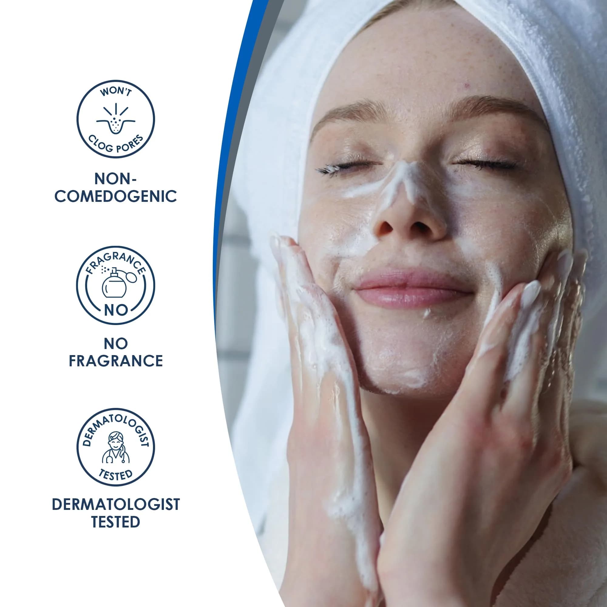 Vanicream Gentle Facial Cleaner 74ml (2.5 Fl Oz) | Dermatologist Recommended for Sensitive Skin - view 4
